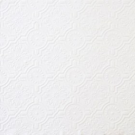 Resim 148-32817 Victorian Teneke Tavan Boyanabilir Duvar Kağıdı, Beyaz 