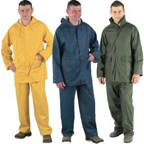 Resim Kafenn Safety Yağmurluk Astarlı Alt Üst Takım 0.32 Mc Sarı Beden (Xl) 