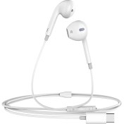 Resim HP-6070 Type-C Kulakiçi Telefon Kulaklık Beyaz 