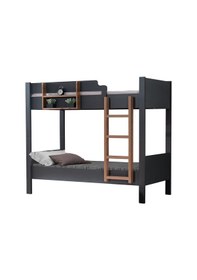 Resim Setaymobilya Ranza, Asya Ayrılabilir Ranza - Antrasit - Ceviz 