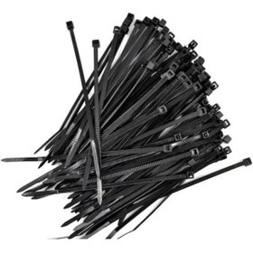 Resim TÜRKMOPET Kablo Bağı Cırt Siyah Ultra Dayanıklı 100'lü Paket 3.6x370mm 
