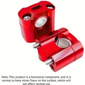 Resim Xuweiwei Red 3 Renkli 28mm 1-1/8" Pro Taper Evrensel Motosiklet Gidon Yarış Dirt Pit Bike 