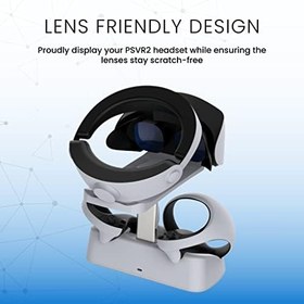 Resim Surge Dual Controller Charger & Headset Stand for Playstation VR2 
