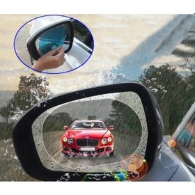 Resim Oto Araba Yan Ayna Yağmur Kaydırıcı Film çift 