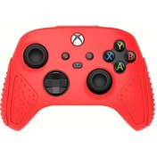 Resim Willowhaven Xbox Series X Kırmızı Silikon Kılıf Kaymaz Tutma Parmaklık Koruma 