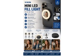 Resim Jolita Mi 17 Pro Max Uyumlu Magsafe Mini LED Fill Light Telefon Selfie Işığı 
