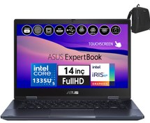 Resim Asus Expertbook B3 Flip B3402FVA Intel Core I5-1335U 24GB 512GB SSD 14" Fhd Dokunmatik Windows 11 Home Taşınabilir Bilgisayar B3402I58512S0D22+ZETTAÇANTA 