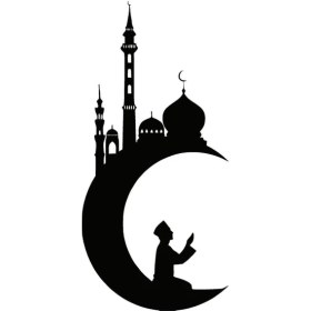 Resim Cami Silueti (Oto-Motor-Laptop-Duvar-Dekor) (Tip 3) 20 x 42 cm 