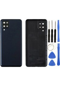 Resim Samsung M12 Sm-m127 Uyumlu Arka Pil Kapağı Siyah + Tamir Seti Çok Renkli 