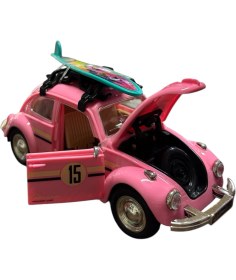 Resim Vardem Vosvos Işıklı Müzikli Kapıları Açılır Aksesuarlı Metal Araba 