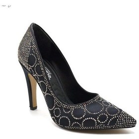 Resim Venüs 23110565y Taşlı Saten Stiletto Kadın Abiye Ayakkabı 