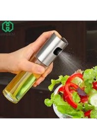 Resim Sprey Cam Şişe Zeytinyağı Sirke Püskürtücü Yağdanlık 