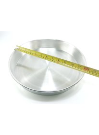 Resim Maraş 30 cm Alüminyum Tepsi Yuvarlak Baklava Börek Tava Tatlı Fırın Tepsisi 