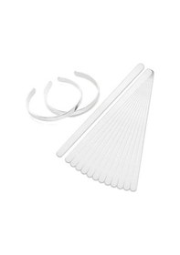 Resim Zcjb 15 Paket Paslanmaz Çelik Bilezik Boş, Takı Damga Çalışması B İçin-76166 