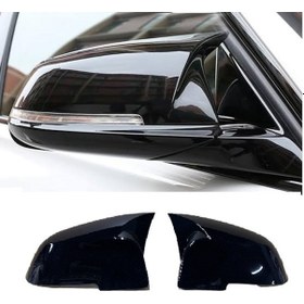 Resim F30 Bmw F30 Ayna Kapağı F32 F20 Yarasa M3 Batman Piano Black Ayna 