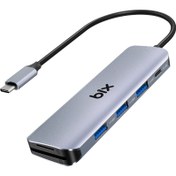 Resim Bix BX08HB 6in1 Type-C Hub 3x USB 3.0, Micro SD / SD, PD Şarj Macbook Uyumlu Çoklayıcı Adaptör Bix BX08HB 6in1 Type-C Hub 3x USB 3.0, Micro SD / SD, PD Şarj Macbook Uyumlu Çoklayıcı Adaptör