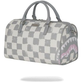 Resim Sprayground Vanquish Krem Mini Seyahat Çantası El Çantası Gri 