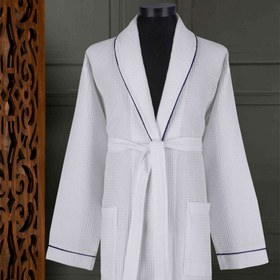 Resim DC Home Soho Kadın Pike Bornoz - Beyaz - L/XL 
