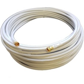 Resim Herz 40Metre Rg6 U6 Gold F Konnektörlü Hazır Uydu Anten Kablosu 