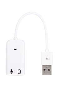 Resim Alfais Usb Ses Kartı Çevirici 7+1 Dönüştürücü Laptop Harici Ses Kartı 