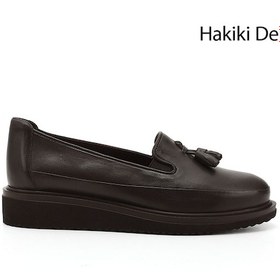 Resim Gönderi R Kahve Antik Dolgu Taban Püsküllü Hakiki Deri Ayakkabı Kahverengi 