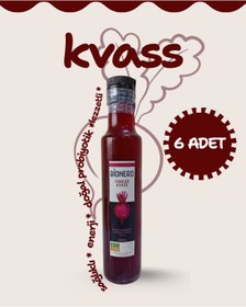 Resim Bionero Foods Doğal Probiyotik Pancar Kvass 250 ml Cam Şişe (6 Adet) 