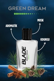 Resim Blade Green Dream Edt Erkek Parfüm 70 ml & Deodorant 3x150 ml 