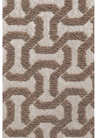 Resim Afrodit - Hera Serisi Premium 1.kalite Silinebilir Döşemelik Dokuma Kumaş Bej S.kahve 