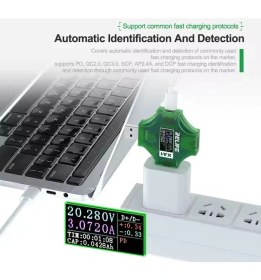 Resim Relife Xa1 USB Akım Ölçer ve Voltaj Cihazı 