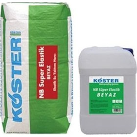 Resim Köster Nb Super Elastik Beyaz Uv Dayanımlı Elastik Su Yalıtımı 