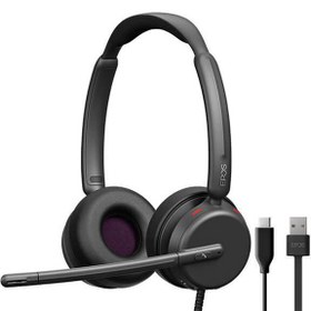 Resim Epos Impact Kablolu 460 Çift Taraflı USB-A/USB-C Kulaküstü Kulaklık 