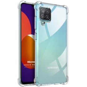 Resim Microsonic Samsung Galaxy M12 Kılıf Shock Absorbing Şeffaf 