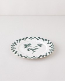 Resim English Home Gardenia Porselen Servis Tabağı 25 Cm Yeşil Yeşil 