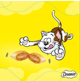 Resim Dreamies Ördekli Kedi Ödül Bisküvisi 60 G 