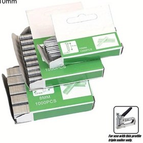Resim 800/1000 adet/U T I Kapı Manuel Zımba Tabancası ve Zımba Aracı/Naili Ahşap Mobilya, Ev, Kutu Ağır Hizmet Mobilyaları için 