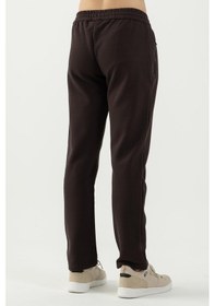 Resim Maraton Sportswear Regular Erkek Düz Paça Basic Kahverengi Eşofman Altı 21818-kahverengi Kahverengi 