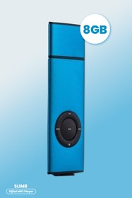 Resim GOLDMASTER SliM8-MP3 MAVİ Digital Player 