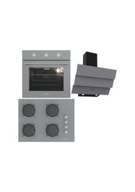 Resim Termikel BO O6435C A + BH P7144C A + CH S6532C BA Antrasit Ankastre Set 