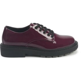 Resim Nine West Denzel 5pr Bordo Kadın Oxford Ayakkabı 