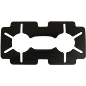 Resim Konesam Honda Pilot 09-15 İçin Sıkıştırılmış Sünger Bardak Tutucu Sabitleyici Siyah 