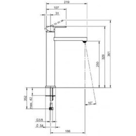 Resim Villeroy & Boch Archıtectura Tek Kollu Yüksek Lavabo Bataryası Krom 