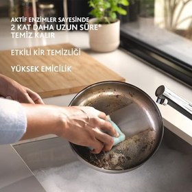 Resim Vileda Pro Clean Aktif Enzimli Düz Sünger, 3’lü Paket 