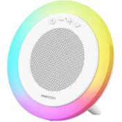 Resim Recci Kablosuz Bluetooth Hoparlör Recci RSK-W42 Moon Serisi RGB Işıklı v5.3 TF Kart AUX-USB Beyaz 