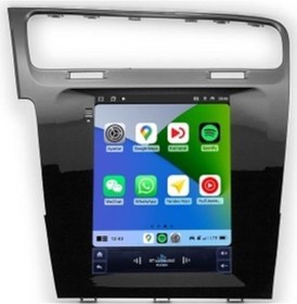 Resim Volkwagen Golf 7 Tesla 2013/2021 6gb Ram 128gb Hafıza Carplay Android 9,7 İnç Multimedya 9.7'' 