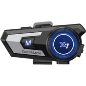 Resim Tenfowee Coolreach X7 Motosiklet Bluetooth Kulaklık - 40 Saat Çalışma, Ip67 Su Geçirmez, Çift Telefon Bağlantılı 111 Karakter 
