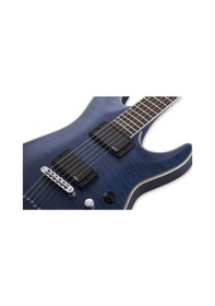 Resim Schecter C-1 Platinum Elektro Gitar Thru Midight Blue 