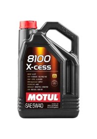 Resim Motul 8100 X-Cess 5W-40 Tam Sentetik Motor Yağı 5 L 
