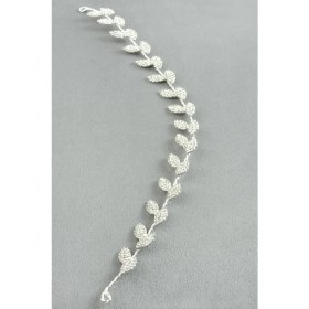 Resim Ronanna Buğz Yaprak Taşlı Saç Aksesuarı 