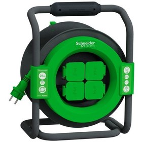 Resim Schneider Thorsman Pro Kablo Makarası IP44 HO7 VVF 3G1.5 25MT Kablo Topraklı - IMT33147 