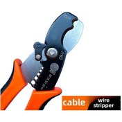 Resim Aubyhe 7 İnç El Kesici Stripper: 50 Çelik Elektrikçi Aleti, Kablo Soyma-kesme-basma İşlevi, Dayanıklı Ve Kolay Kullanım 